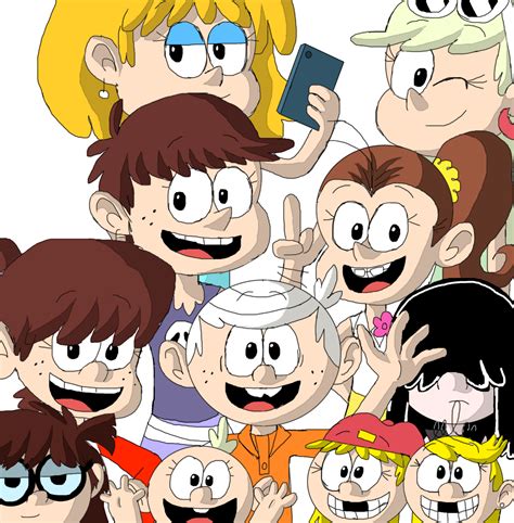 loud house background characters